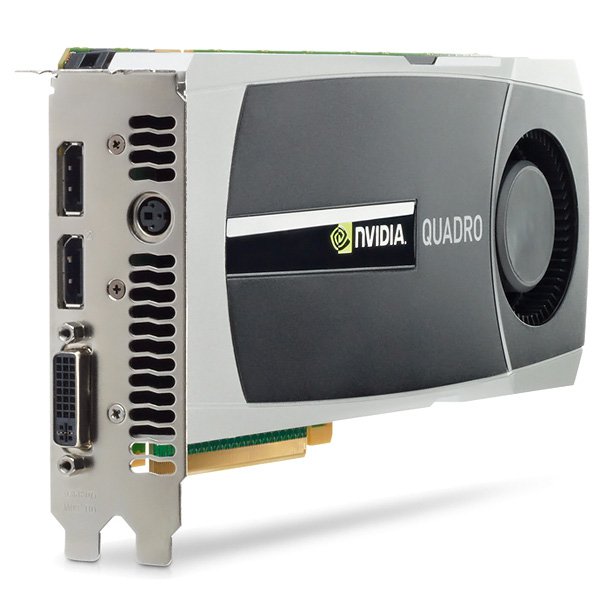 NVIDIA Quadro 6000 - Carte graphique - Quadro 6000 - 6 Go GDDR5 - PCIe