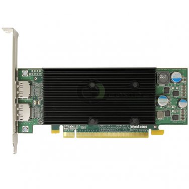 Matrox M9128 LP 1GB PCIe x16 Dual DisplayPort Graphics Adapter M9128-E1024LAF