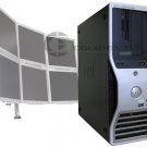 Dell 490 Quad Core 2.66GHz Xeon's/8GB RAM - 6 Monitor Trading Computer Desktop