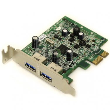 ECS U3N2-D 2 Port USB 3.0 PCIe x1 Expansion Card Dell FWGJ8