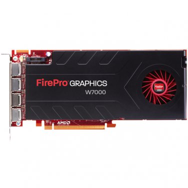AMD FirePro W7000 4GB GDDR5 PCIe x16 Quad DisplayPort Graphics Card 102-C41801