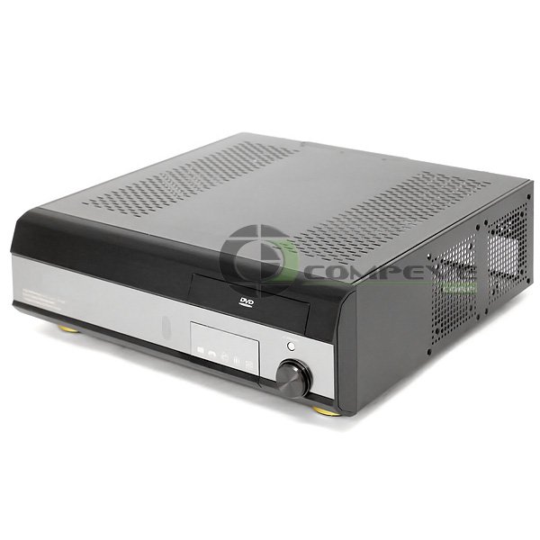 HTPC KT600 Media PC Case Barebone Brushed Aluminum 550W PSU Home