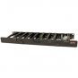 APC AR8612 1U Horizontal Cable Manager Black 6" Deep Single-Sided with Cover