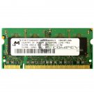 Thinkpad T60 T60p T61 FRU 40Y8402 Micron 512MB 2Rx16 PC2-5300 DDR2 SoDimm RAM