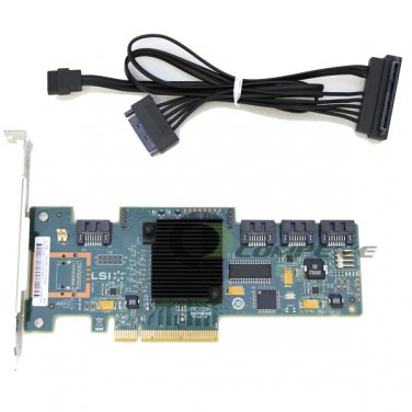 LSI Logic SAS9212-4i 16 Channel-300 SAS/SATA PCIe x8 Storage RAID Controller HP