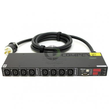 Raritan Dominion PX2-1200R PDU Rack 1U 8-Outlets 5kVA 208V Power Control Unit