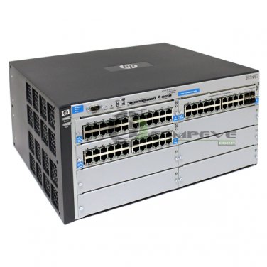 HP 4208vl Procurve Switch J8773A Networking 2x J8768A 1x J9033A 24-port Modules