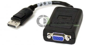 HP DisplayPort to VGA Video Card Adapter Cable AS615AA 632484-001 481408-002