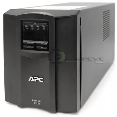 APC Smart-UPS SMT1500 1440VA 1000W LCD USB 120V 8-Outlets Backup UPS System