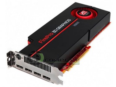 ATI FirePro V8800 2GB GDDR5 PCIe x16 Professional Video Graphics Card 4x DP