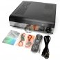 Home Theater Media Center PC Case Barebones HTPC Remote Aluminum KT600 Black NIB
