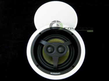 Moderno Sonance M6R SST Single Stereo Speaker In-Ceiling Wall Paintable 6-1/2"