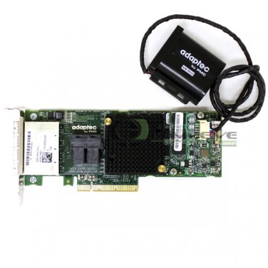 Adaptec ASR-78165 24-Channel SAS/SATA Controller RAID 6Gb/s PCIe Low Prof 0KT1V