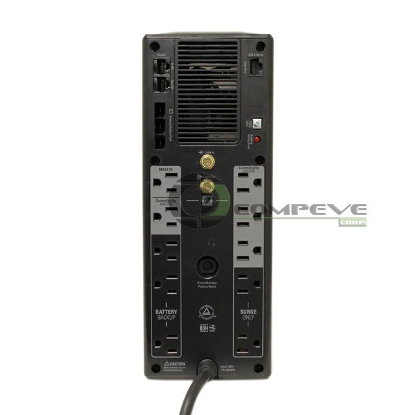 APC BR1500G Power Saving Back-UPS Pro 1500 VA 865 Watts UPS Tower ...