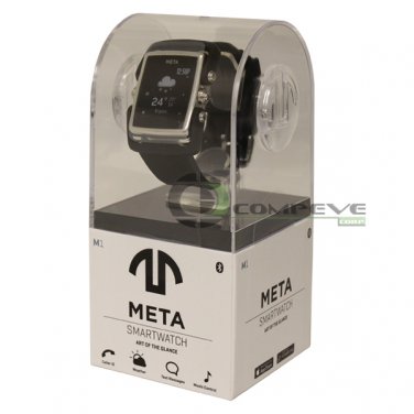 META MW4003 M1 SmartWatch Bluetooth 4.0 Apple iOS Android 4.3+ Phone Messages