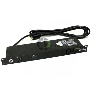 Leviton 5500-192 PDU Power Distribution Unit 20Amp Rackmount Surge Suppressor
