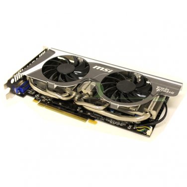 MSI/nVidia GeForce GTX 560 Ti Twin Frozr II/OC 1 GB GDDR5 Video Card  N560GTX-TI
