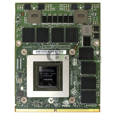 Nvidia Quadro K4100M 4GB GDDR5 MXM Mobile Video Card Dell X8T6N M6800 N15E-Q3-A2