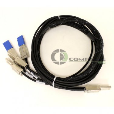 HP 2m External Mini-SAS to 4x1 Mini-SAS Cable AN975A