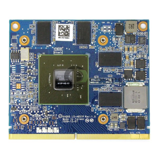 Nvidia NVS 5100M 1GB MXM Mobile Video Card HP EliteBook 8540p 8540w 