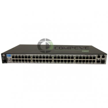 HP J9626A Managed Switch 48x RJ-45 + 2x RJ-45 Gigabit Uplink + 2x SFP 10/100Mbp