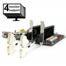 2x Nvidia Video Card Set for 4 Monitors Support DVI  Quad Display PCI-ex16