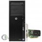 HP Z420 Workstation E5-1650 v2 3.5GHz 8GB RAM 500GB HDD K600 Win7 Pro G3E87US