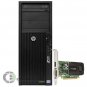 HP Z420 Workstation E5-1650 v2 3.5GHz 8GB RAM 500GB HDD K600 Win7 Pro G3E87US