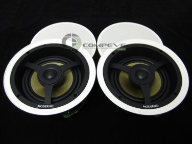 Moderno M6R In-Ceilling Multi-Room Home Theather Systems Speakers Pair