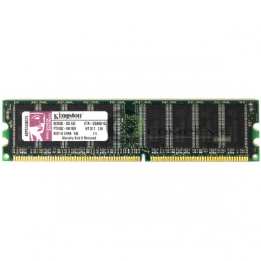 Kingston 2GB (2x1GB) PC-3200 DDR 184-Pin Memory RAM KTA-G5400/1G Apple MAC G5