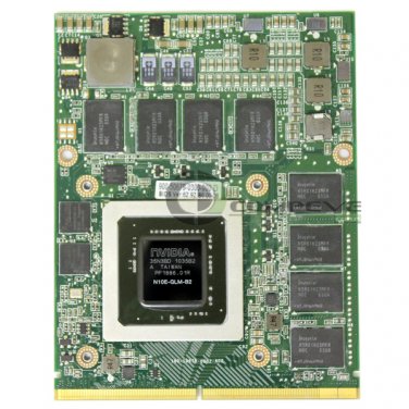 Nvidia FX2800M 1GB DDR3 Laptop Video Card N10E-GLM-B2 HP 505986-001 596062-001