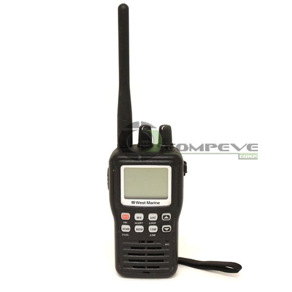 VHF85 West Marine Portable Handheld Two-Way Radio Waterproof Radio 11954328