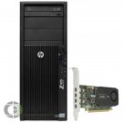 HP Z420 Workstation E5-1650 v2 3.5GHz 16GB RAM 500GB HDD NVS 510 Win7  G3E87US