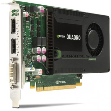 PNY NVIDIA Quadro K2000 2GB PCIe x16 VCQK2000-PB DDR5 Graphics Video Card