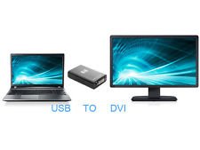 HP NL571AA USB to DVI Video Graphics Card Adapter for PC Laptops 584670-001