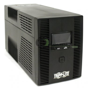 Tripp Lite OMNI1500LCDT OmniSmart 1500VA LCD 120V 10-Outlet  w/ Rear side crack