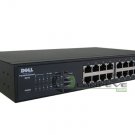 Dell 16-Port PowerConnect 2216 Fast Ethernet Switch Networking Rack-mount WJ568
