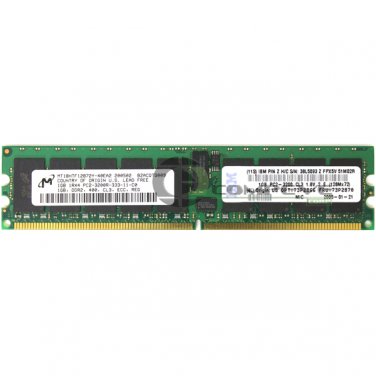 IBM 73P2870 1GB PC2-3200 DDR2 ECC Reg Memory RAM Micron MT18HTF12872Y-40EA2