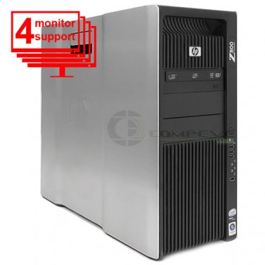 HP Z800 Workstation Intel 2x X5560 CPU 2.8GHz 24GB RAM 600GB SSD NVS 510  Win 7