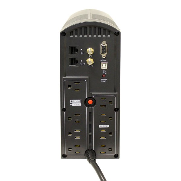 CyberPower Intelligent CP1350AVRLCD 1350VA 8-Outlets LCD AVR Tower UPS