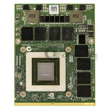 Nvidia Quadro K4000M 4GB GDDR5 MXM Laptop Video Card Dell JDHNF N14E-Q3-A2