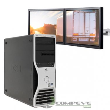 Dell Precision Computer PC T3500 4GB 80GB HDD FX3500 for Dispatching Logistics