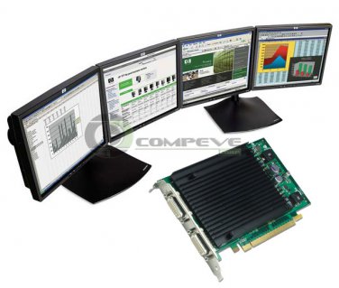 Nvidia NVS Video Card for Dell Precision T1700 Desktop PC  4 Monitor support