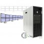 8 Monitor Computer HP Z820 2x E5-2640 2.5 GHz 24GB RAM 2x250GB HDD 2x NVS 510