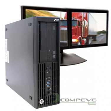 HP Z230 SFF Computer PC D1P35AV Intel  8GB 1TB HDD for Dispatching Logistics