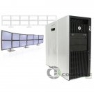 Trading 12 Monitor HP Z820 Video Wall 2x E5-2640 2.5 GHz 2x250GB HDD NVS 510