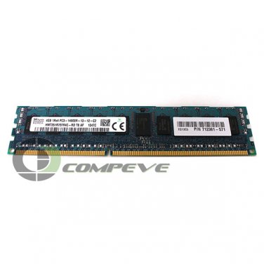 Hynix 4GB PC3-14900 HMT351R7EFR4C 240-Pin 1866MHz Memory Module 712381-571 RAM