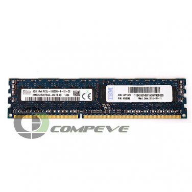 Hynix 4GB HMT351R7EFR4A-H9 240-Pin ECC CL9 Memory Module 49Y1424 47J0145 RAM