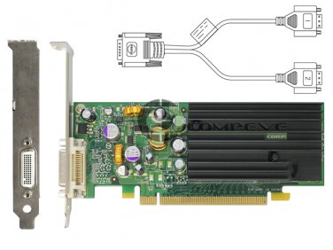 HP nVidia Quadro NVS 285 128MB PCI-E Video Card NVS285 396683-001