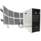 HP Z820 8 Monitor Support Workstation E5-2640 2.5 GHz 24GB 500GB HDD NVS 510